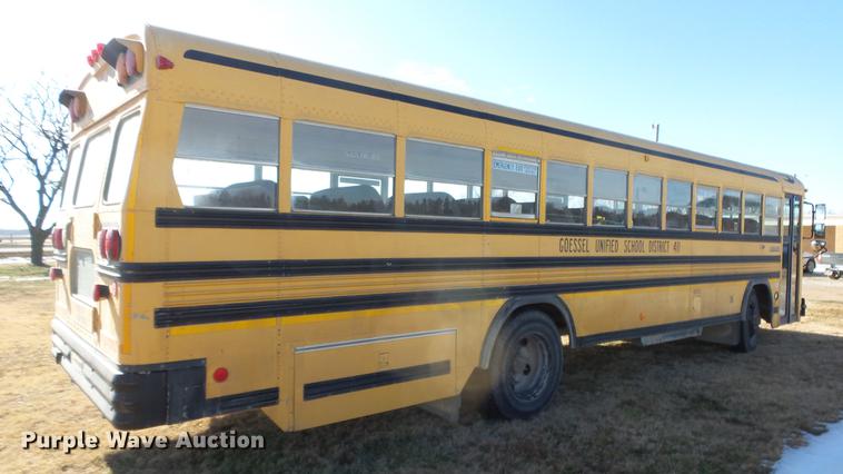 image for item DG2839 1999 Blue Bird TC2000 school bus