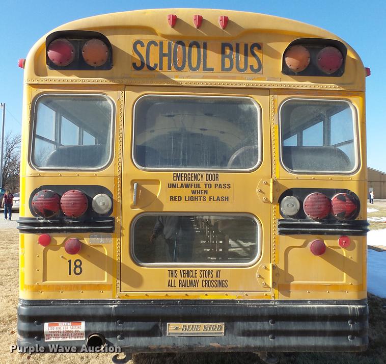 image for item DG2839 1999 Blue Bird TC2000 school bus