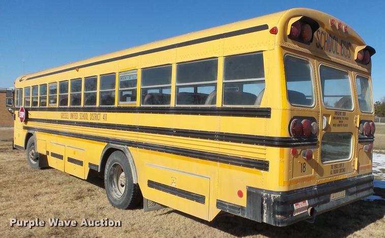 image for item DG2839 1999 Blue Bird TC2000 school bus