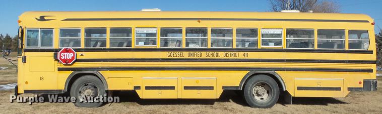 image for item DG2839 1999 Blue Bird TC2000 school bus