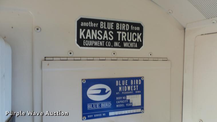 image for item DG2839 1999 Blue Bird TC2000 school bus