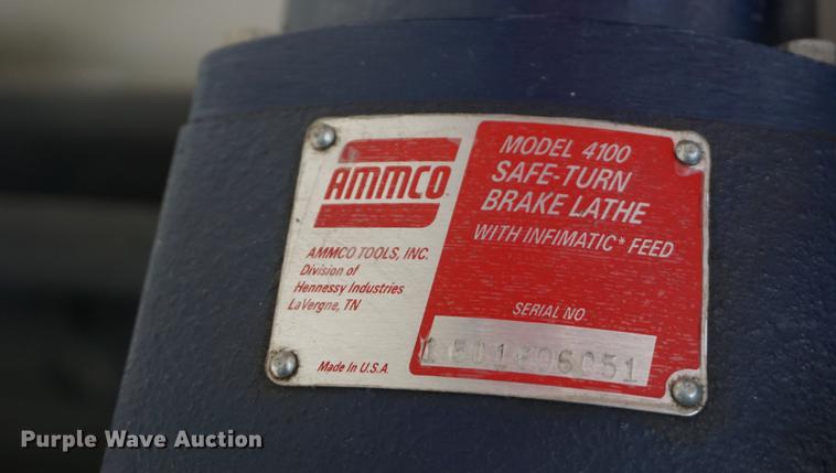 image for item DI9262 Ammco 4100 brake lathe