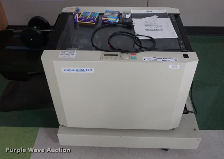 image for item DI9271 Duplo DBM-120 dynamic booklet maker