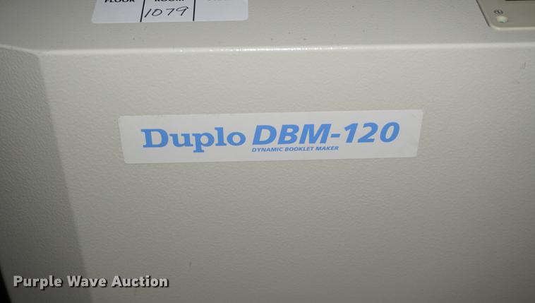 image for item DI9271 Duplo DBM-120 dynamic booklet maker