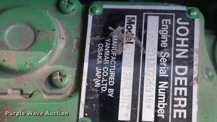 image for item EJ9488 2007 John Deere 790 tractor and finish mower