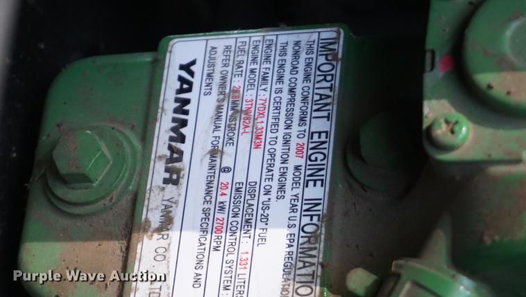 image for item EJ9488 2007 John Deere 790 tractor and finish mower