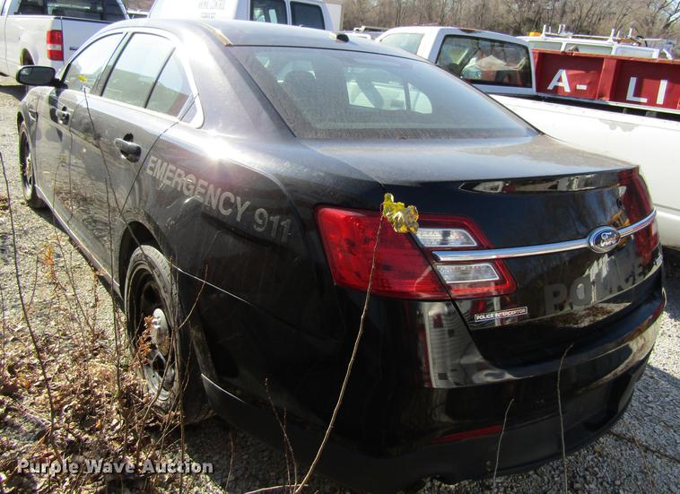 image for item EU9528 2013 Ford Taurus Police Interceptor