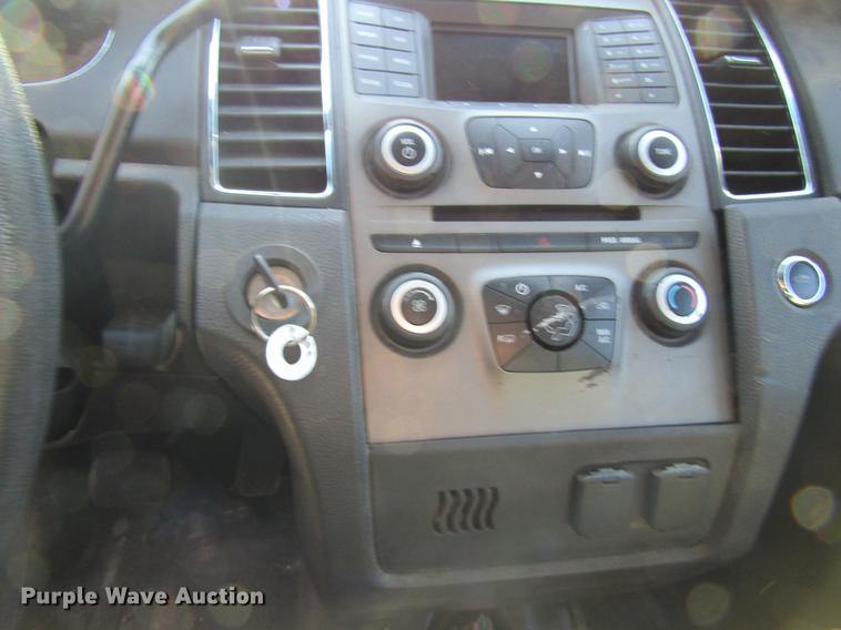 image for item EU9528 2013 Ford Taurus Police Interceptor