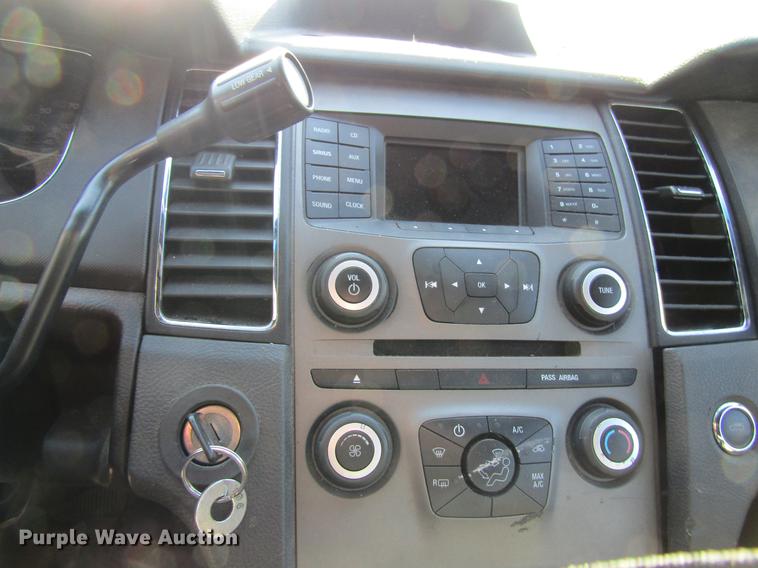 image for item EU9528 2013 Ford Taurus Police Interceptor