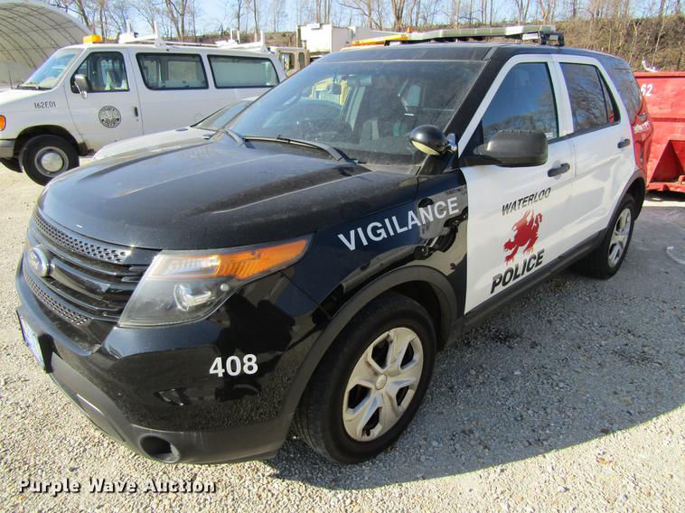 image for item EU9535 2014 Ford Explorer Police SUV