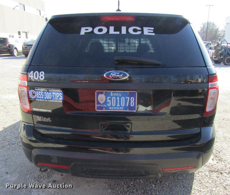 image for item EU9535 2014 Ford Explorer Police SUV