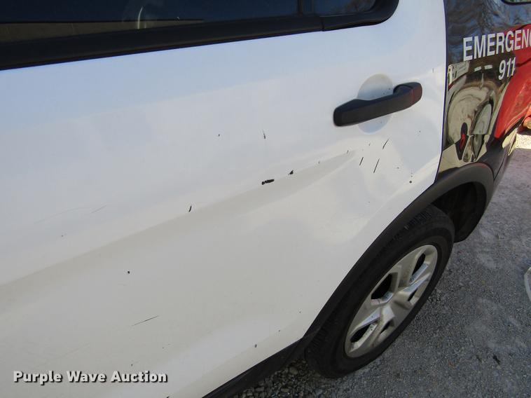 image for item EU9535 2014 Ford Explorer Police SUV