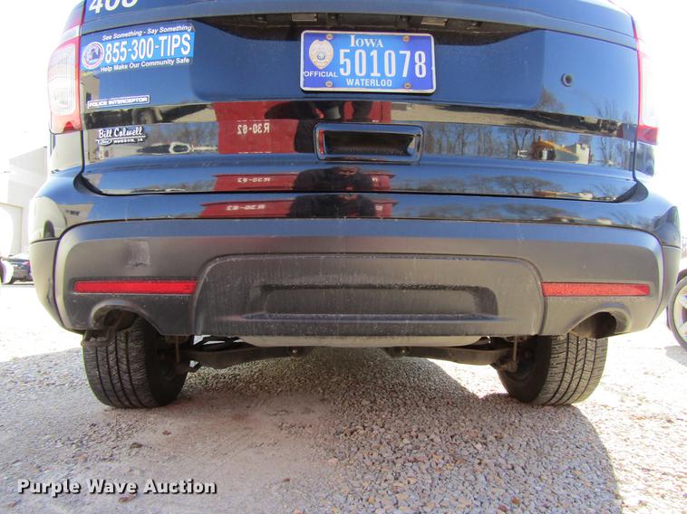 image for item EU9535 2014 Ford Explorer Police SUV