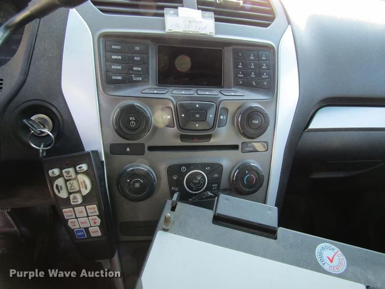 image for item EU9535 2014 Ford Explorer Police SUV