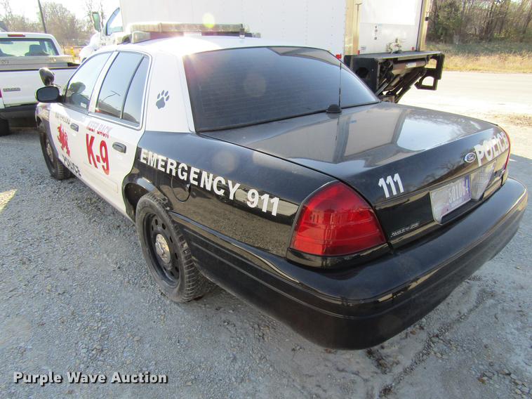 image for item EU9536 2011 Ford Crown Victoria Police Interceptor