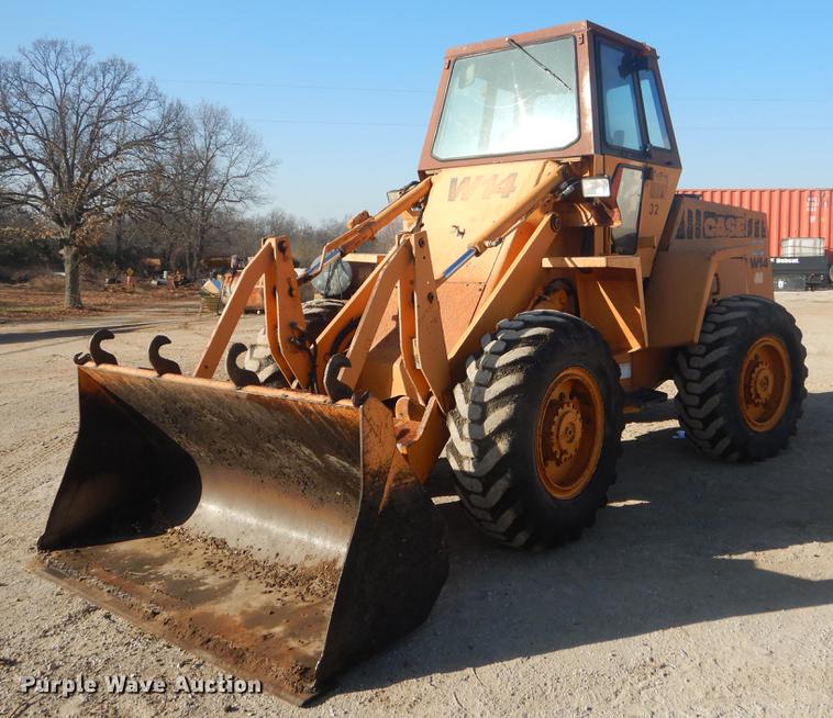 image for item EW9742 1985 Case W14 wheel loader