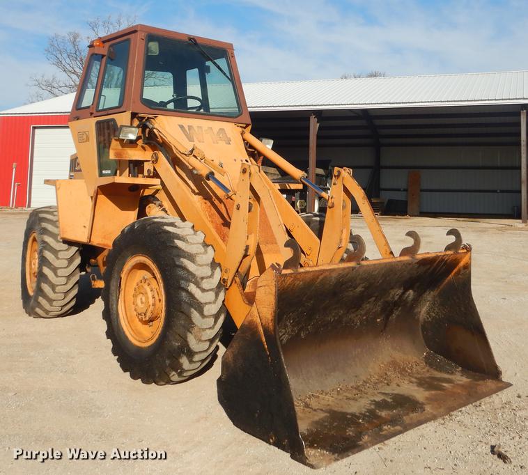 image for item EW9742 1985 Case W14 wheel loader