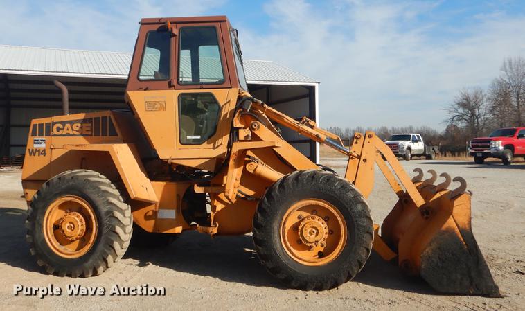 image for item EW9742 1985 Case W14 wheel loader