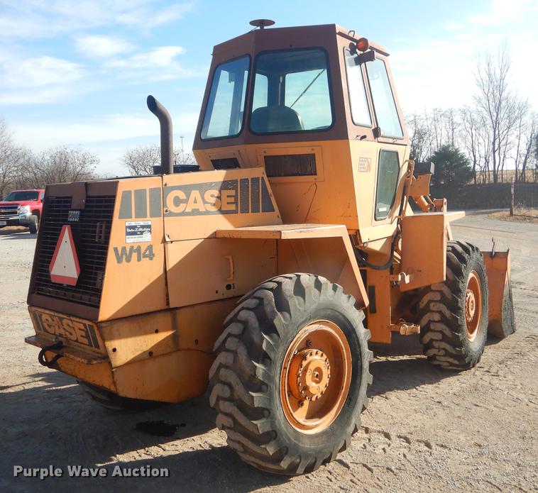 image for item EW9742 1985 Case W14 wheel loader