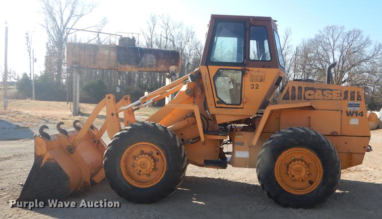 image for item EW9742 1985 Case W14 wheel loader