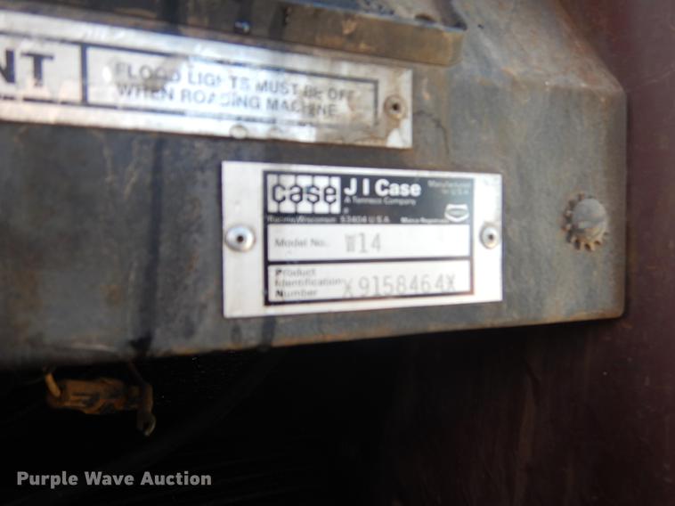 image for item EW9742 1985 Case W14 wheel loader