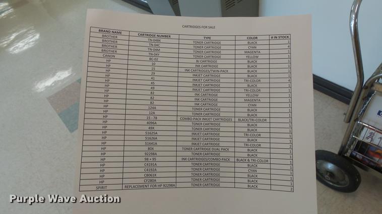 image for item FI9370 Approximately 38 toner cartridges
