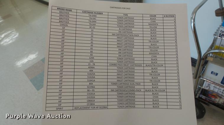 image for item FI9370 Approximately 38 toner cartridges
