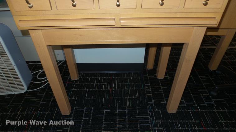 image for item FI9374 (2) wood index card cabinets