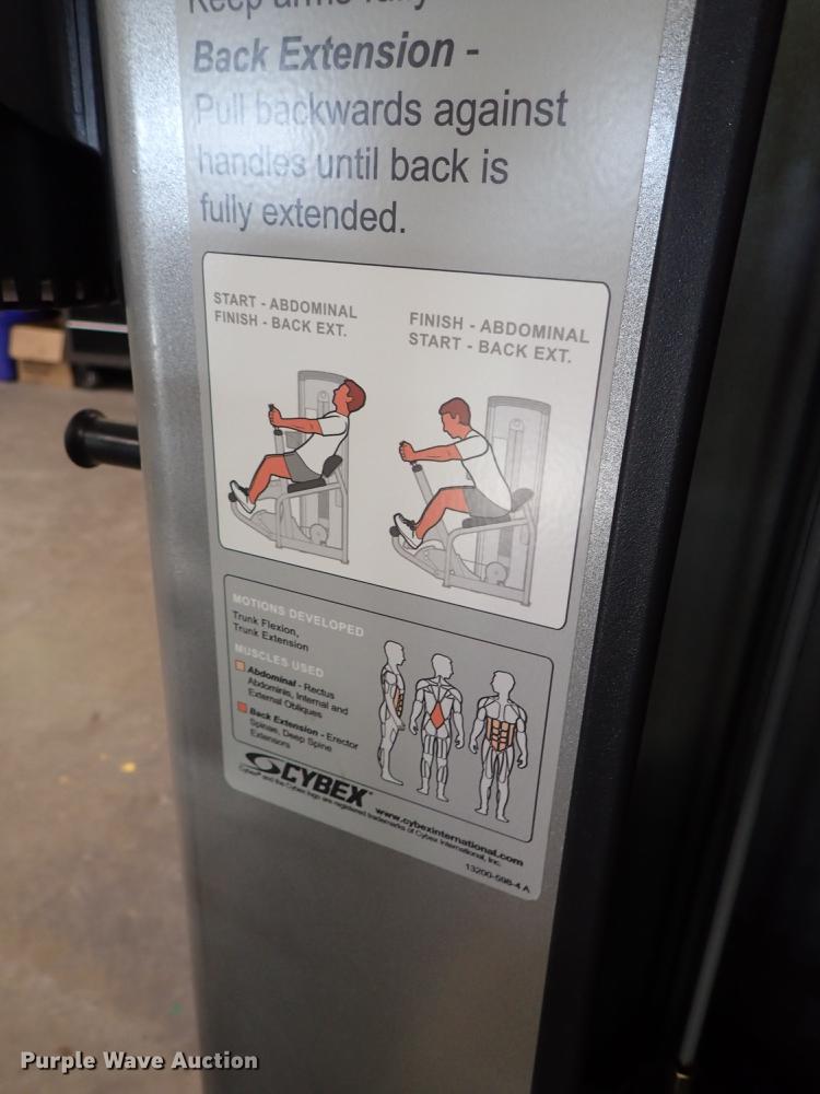image for item FI9459 Cybex VR1 abdominal/back extension machine