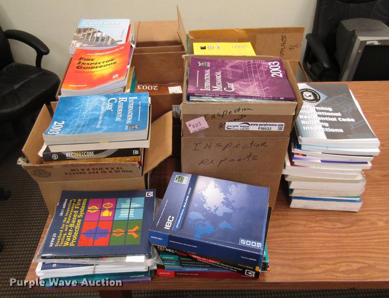 Approximately 75 building code books in Union , MO | Item FI9532 sold ...