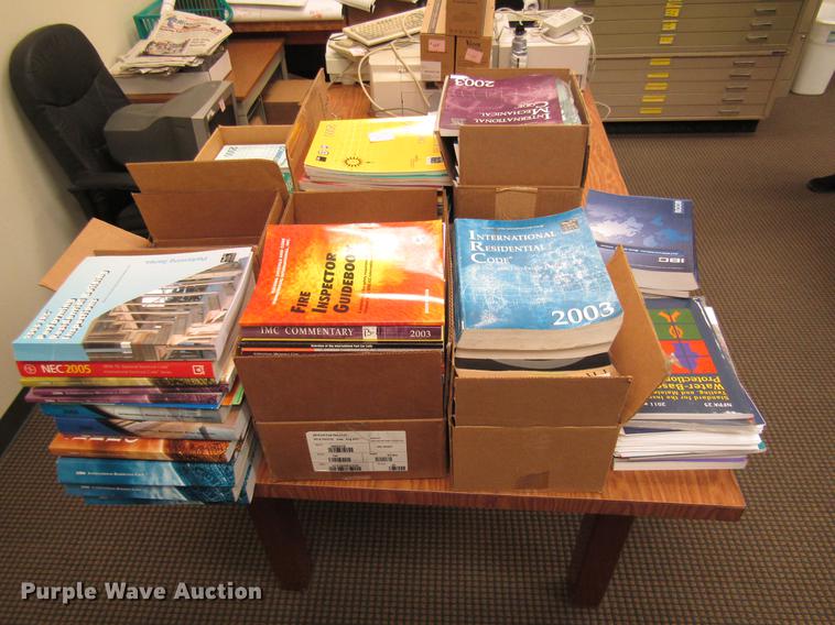 image for item FI9532 Approximately 75 building code books