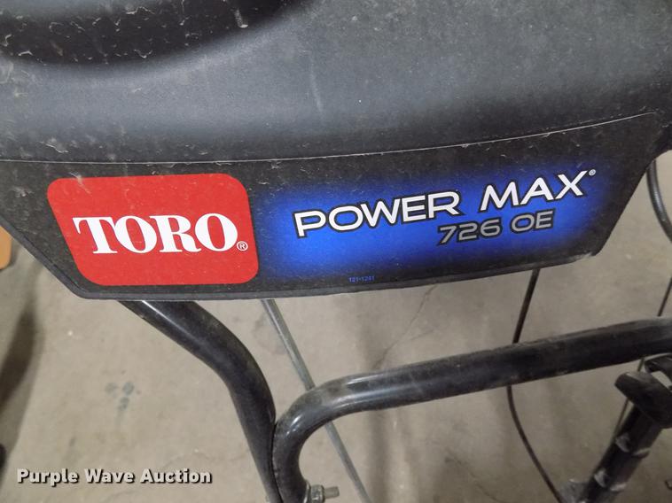 image for item FQ9128 Toro Powermax 726 OE snow blower