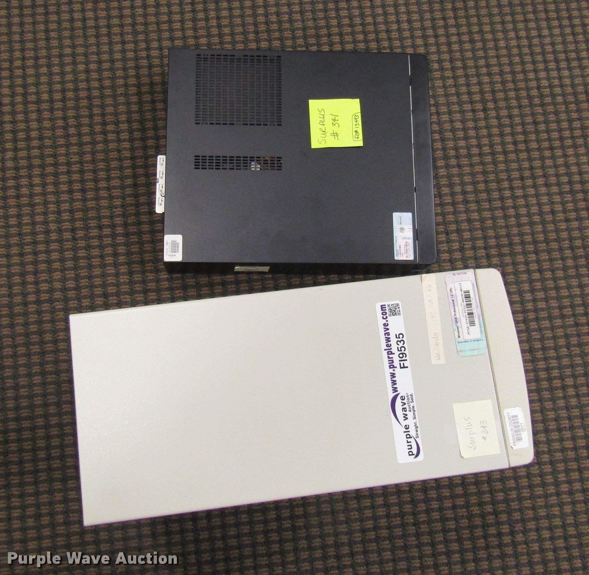 (2) modems in Union , MO Item FI9535 sold Purple Wave