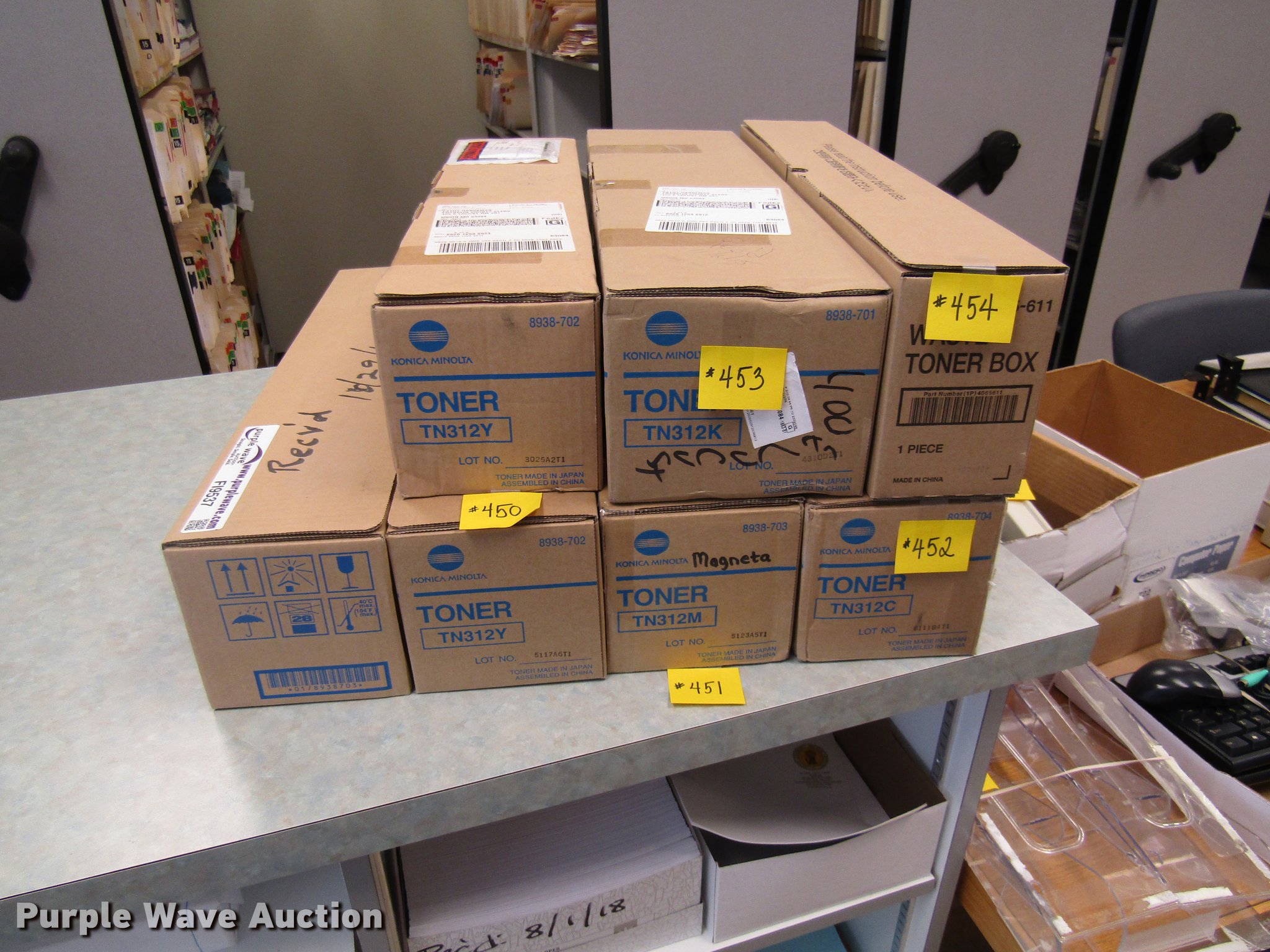 Office supplies in Union , MO Item FI9537 sold Purple Wave