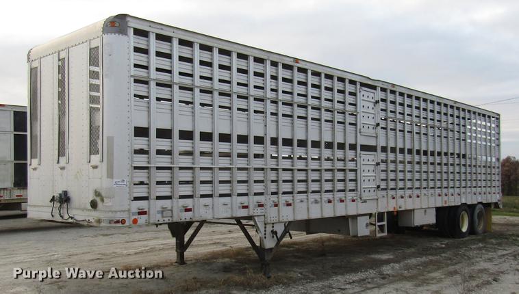 image for item DB2053 1993 Eby livestock trailer