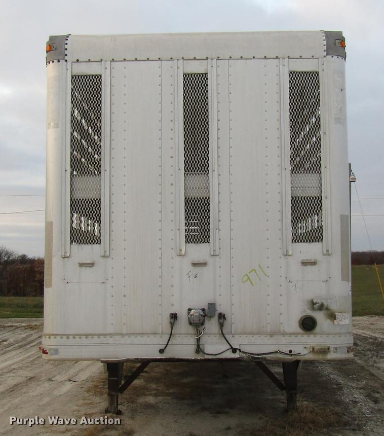 image for item DB2053 1993 Eby livestock trailer