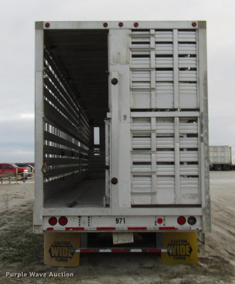 image for item DB2053 1993 Eby livestock trailer