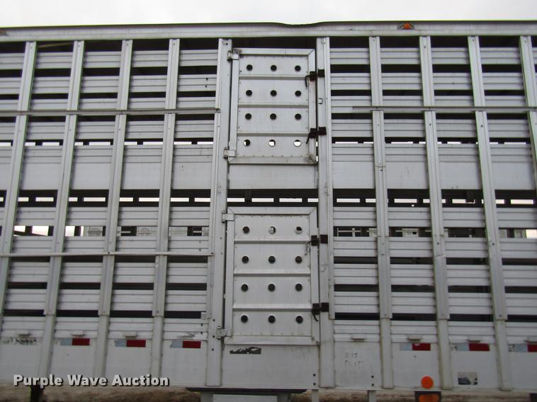 image for item DB2053 1993 Eby livestock trailer