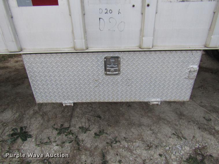 image for item DB2053 1993 Eby livestock trailer