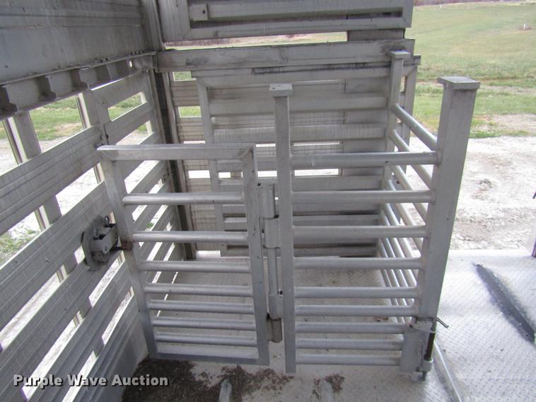 image for item DB2053 1993 Eby livestock trailer