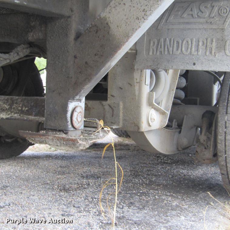 image for item DD2668 1993 Hudson Flowboy CB4000 live bottom asphalt trailer