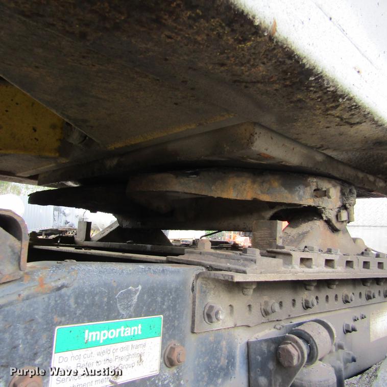 image for item DD2668 1993 Hudson Flowboy CB4000 live bottom asphalt trailer