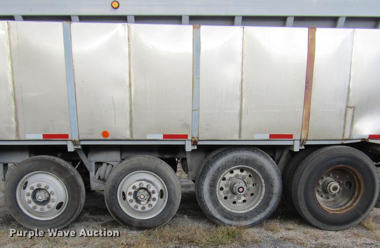 image for item DD2668 1993 Hudson Flowboy CB4000 live bottom asphalt trailer