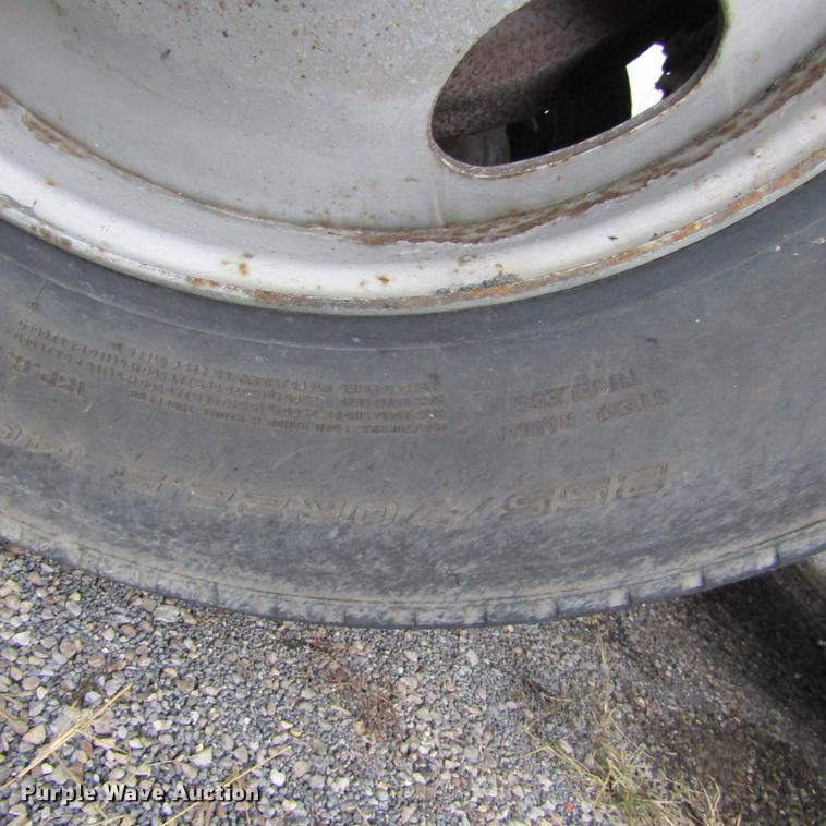 image for item DD2668 1993 Hudson Flowboy CB4000 live bottom asphalt trailer