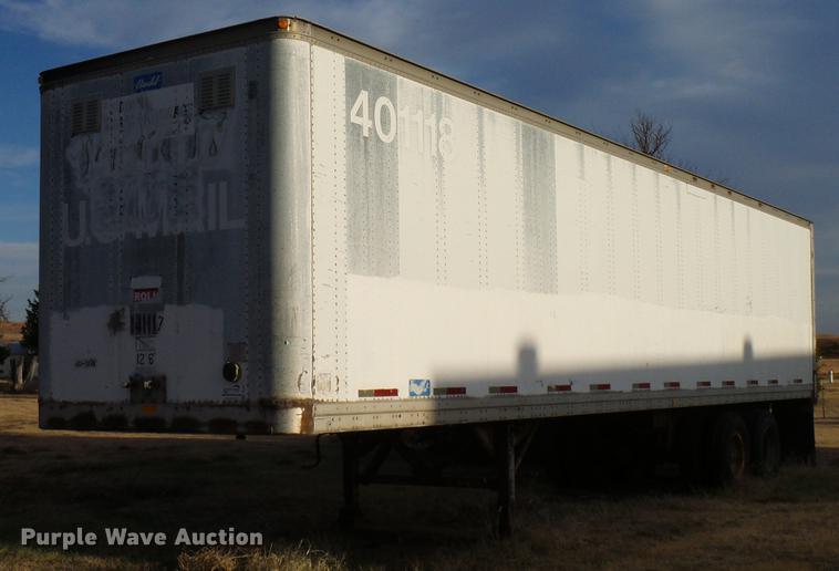 image for item DD5385 1984 Budd YF2F400A50 dry van trailer