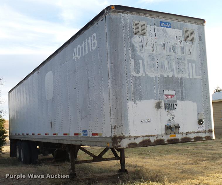 image for item DD5385 1984 Budd YF2F400A50 dry van trailer