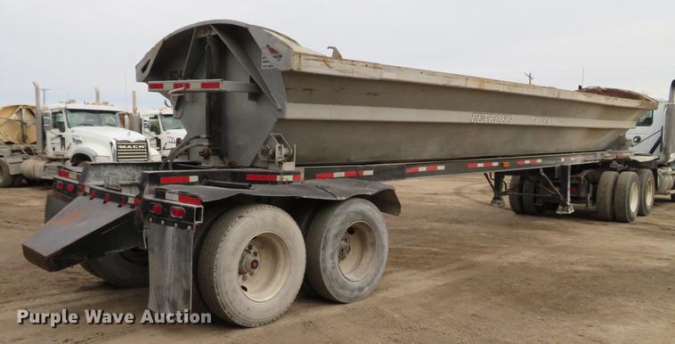 image for item DE5031 1999 Smithco side dump trailer
