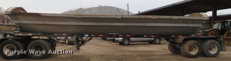 image for item DE5031 1999 Smithco side dump trailer