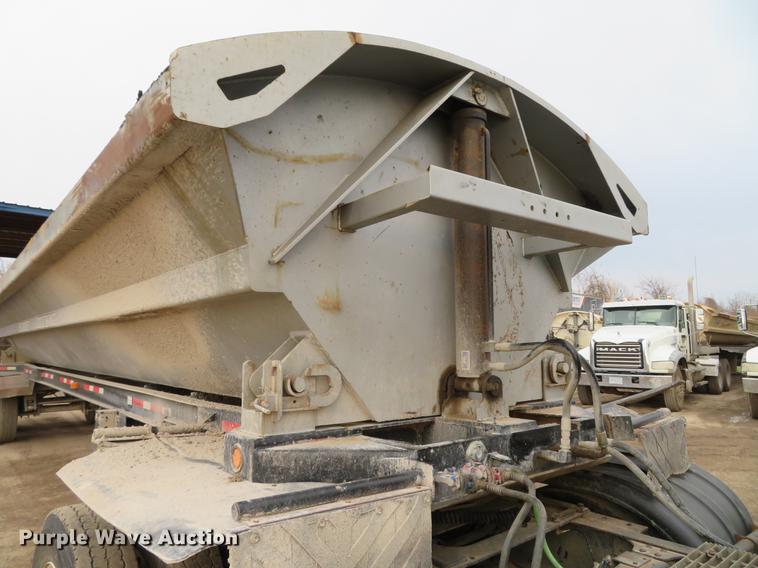 image for item DE5031 1999 Smithco side dump trailer