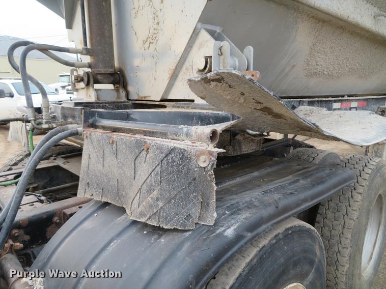 image for item DE5031 1999 Smithco side dump trailer